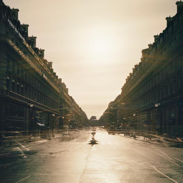 Avenue de l’Opéra, 2013. Série "Paris", France(s) Territoire Liquide