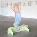 "Petite Yogi", dessin aux crayons de couleurs
